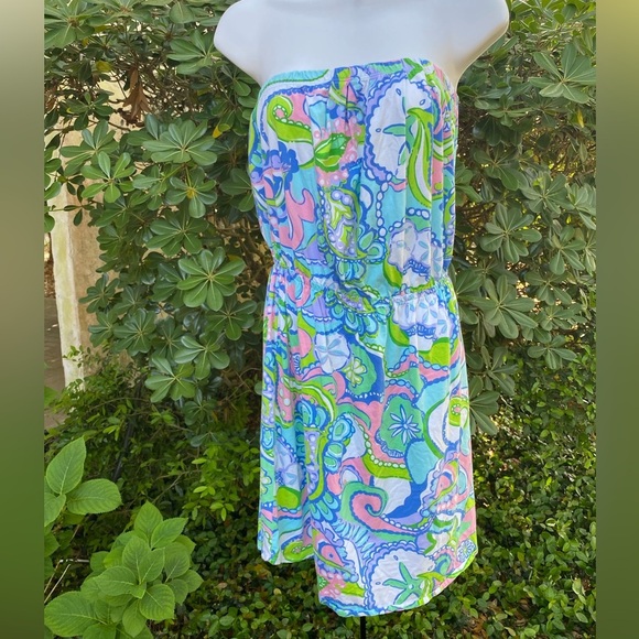 Lilly Pulitzer Colorful Paisley Women's Dress - Picture 1 of 8
